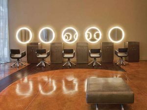 آینه گرد دیواری