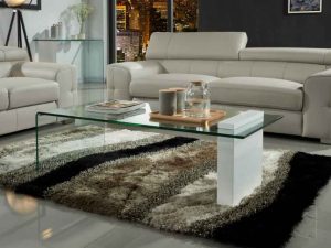 شیشه خم طرح دار