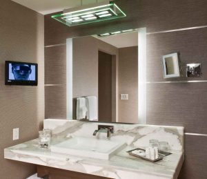 آینه سرویس بهداشتی