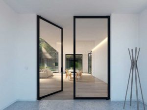 پارتیشن شیشه ای رنگی