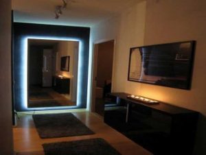 آینه لمسی چراغ دار