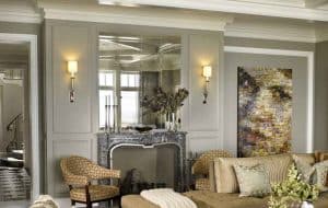 آینه کاری روی دیوار