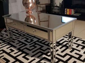 میز جلو مبلی آینه ای