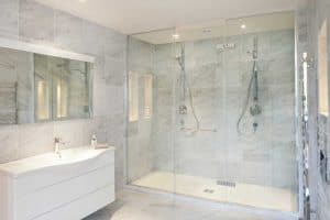 کابین دوش شیشه ای