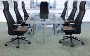 شیشه میز مدیریت