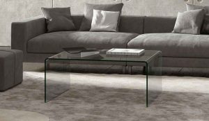 شیشه خم میز