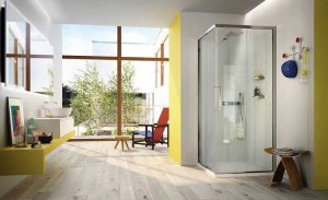 کابین دوش شیشه ای