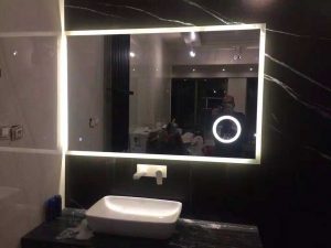 آینه دور چراغ دار