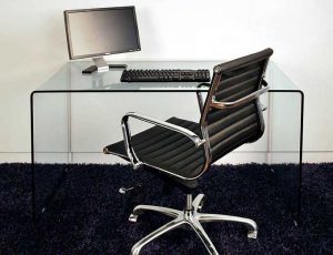 میز شیشه ای مدیریت