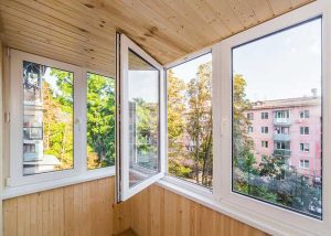 پنجره upvc حفاظ دار