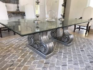 شیشه میز ناهارخوری 8 نفره