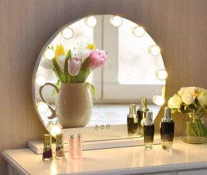 آینه گرد دیواری