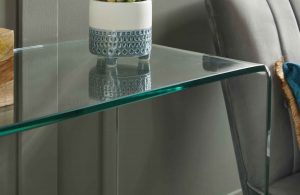 میز تحریر شیشه ای