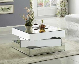 میز کنسول آینه ای