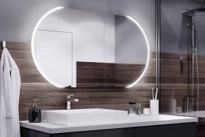 آینه قدی بیضی