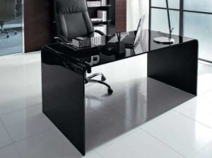 شیشه خم میز