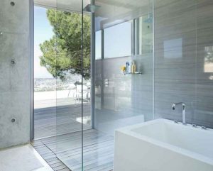 کابین دوش شیشه ای