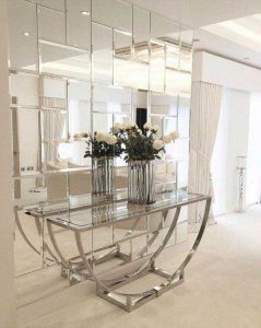 آینه کاری دیوار 