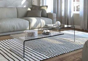 شیشه خم میز