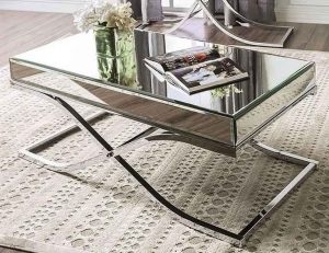 میز تلویزیون آینه ای