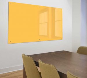 وایت برد شیشه ای رنگی