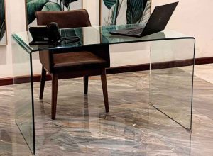 میز جلو مبلی شیشه ای