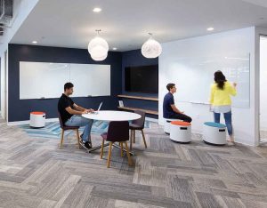 وایت برد شیشه ای رنگی