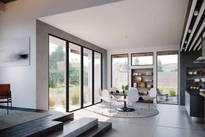 پنجره upvc ریلی