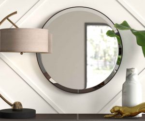 آینه گرد دیواری