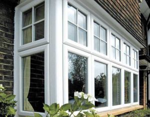 پنجره upvc طرح چوب