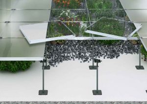 محافظ شیشه ای سنگ قبر