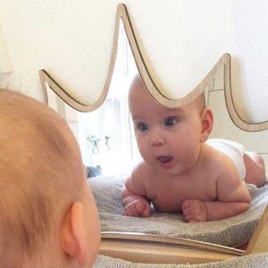 آینه قاب برنجی