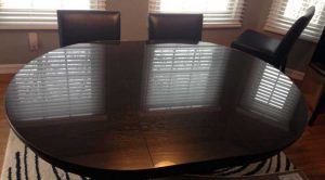 شیشه رومیزی شامپاینی