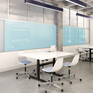 وایت برد شیشه ای رنگی