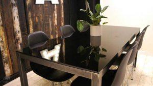 شیشه رومیزی شامپاینی