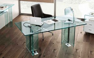 میز بار شیشه ای