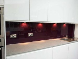 شیشه خم کابینت