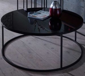 شیشه روی میز