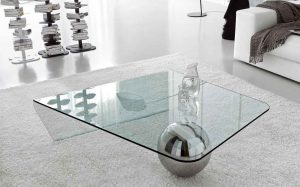 میز شیشه ای پذیرایی