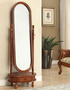 آینه چوبی فانتزی