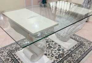 شیشه میز صبحانه خوری