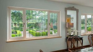 پنجره upvc خم