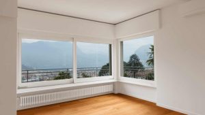 پنجره upvc خم