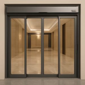 درب دوجداره اتاق کار